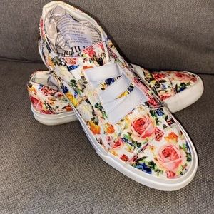 Blowfish slip on floral sneakers